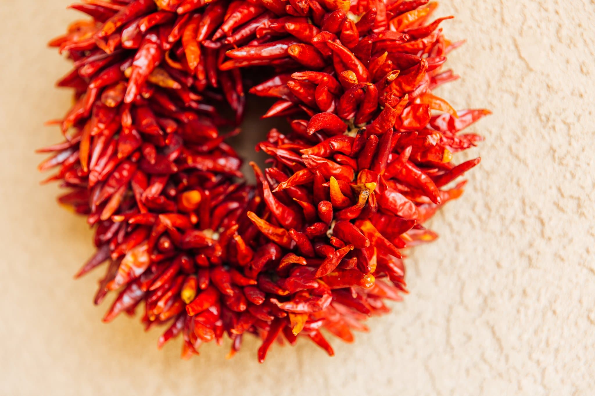 A Hand-Made Chile Pequin Wreaths - Hatch Green Chile Store