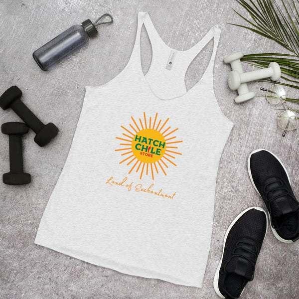 White Land of Enchantment Women's Tank - Hatch Green Chile Store