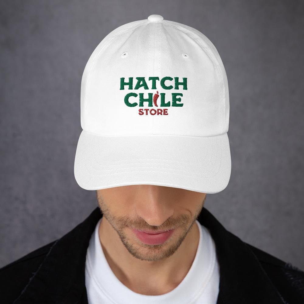 White Hatch Chile Store Dad hat - HGCS