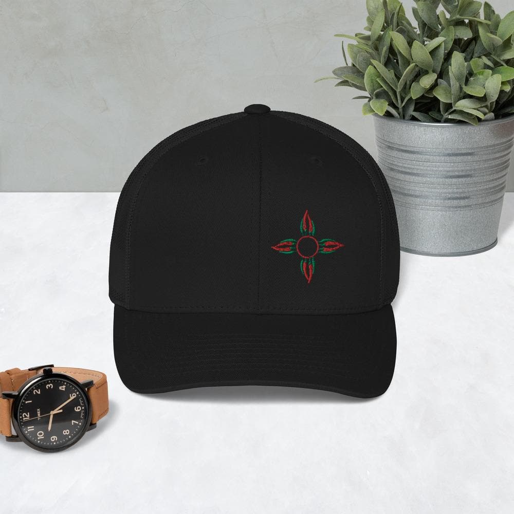 Chile Zia Trucker Cap - Black - Hatch Green Chile Store