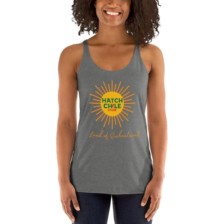 Grey Land of Enchantment Women's Tank - Hatch Green Chile Store