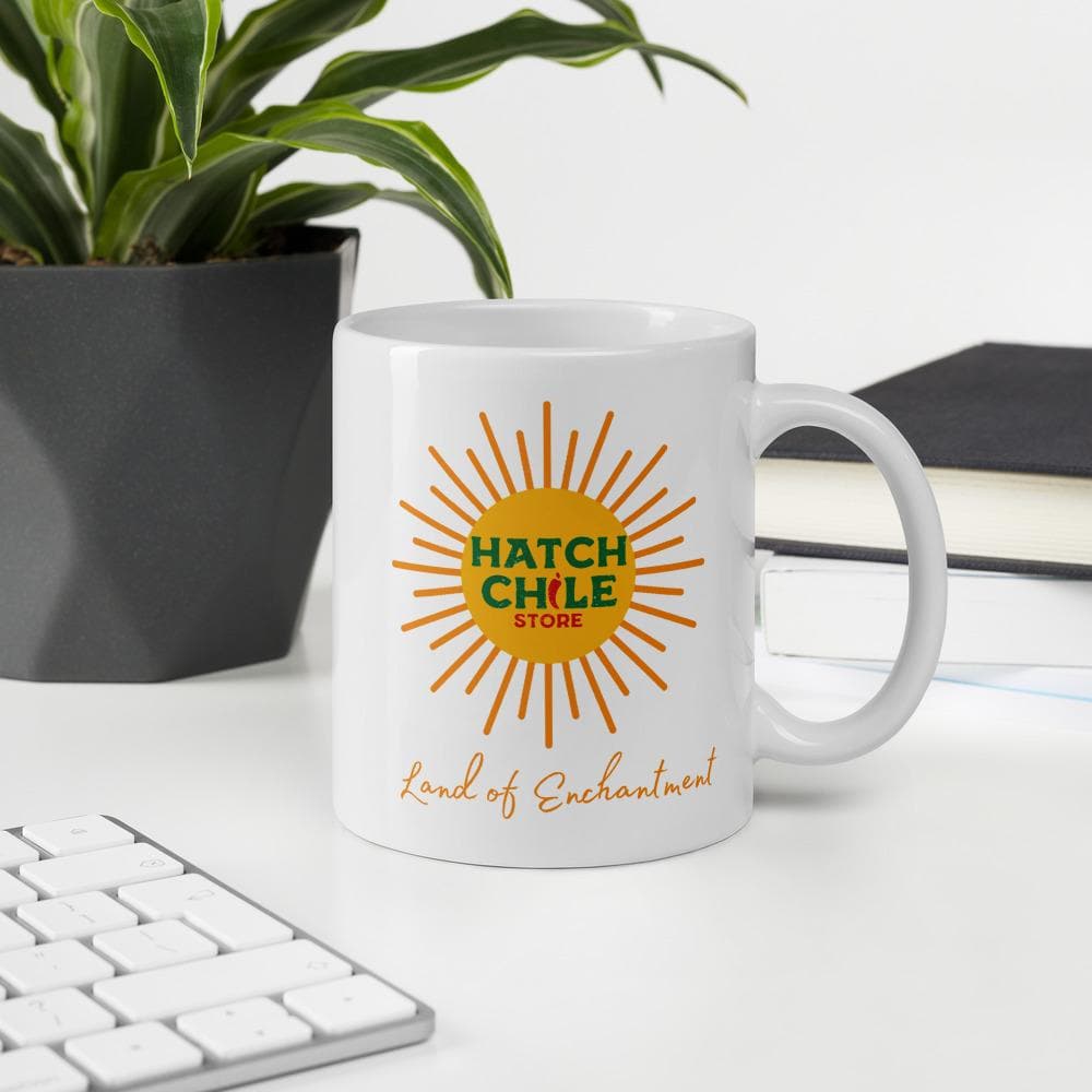White Land of Enchantment Coffee Mug