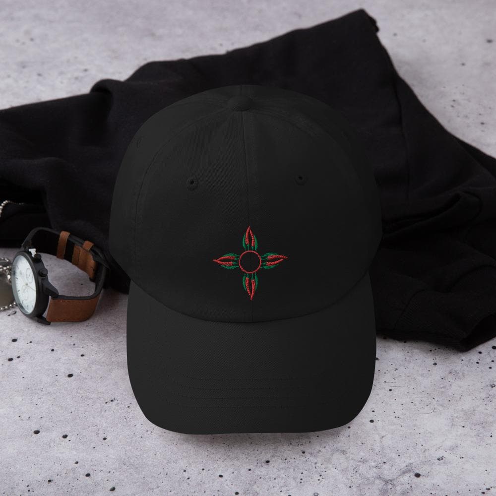 Chile Zia Dad Hat Black - Hatch Green Chile Store