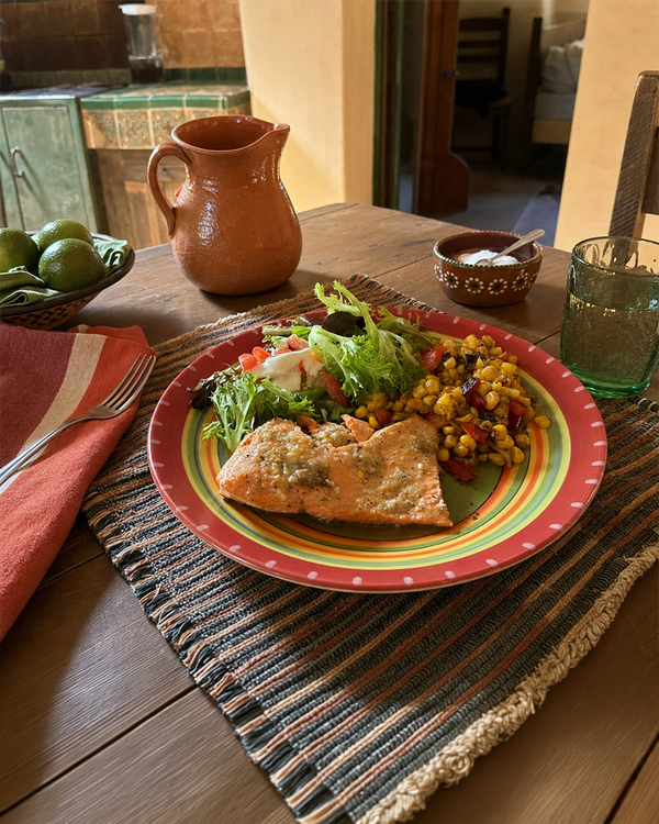 Spicy Hatch Green Chile Grilled Corn