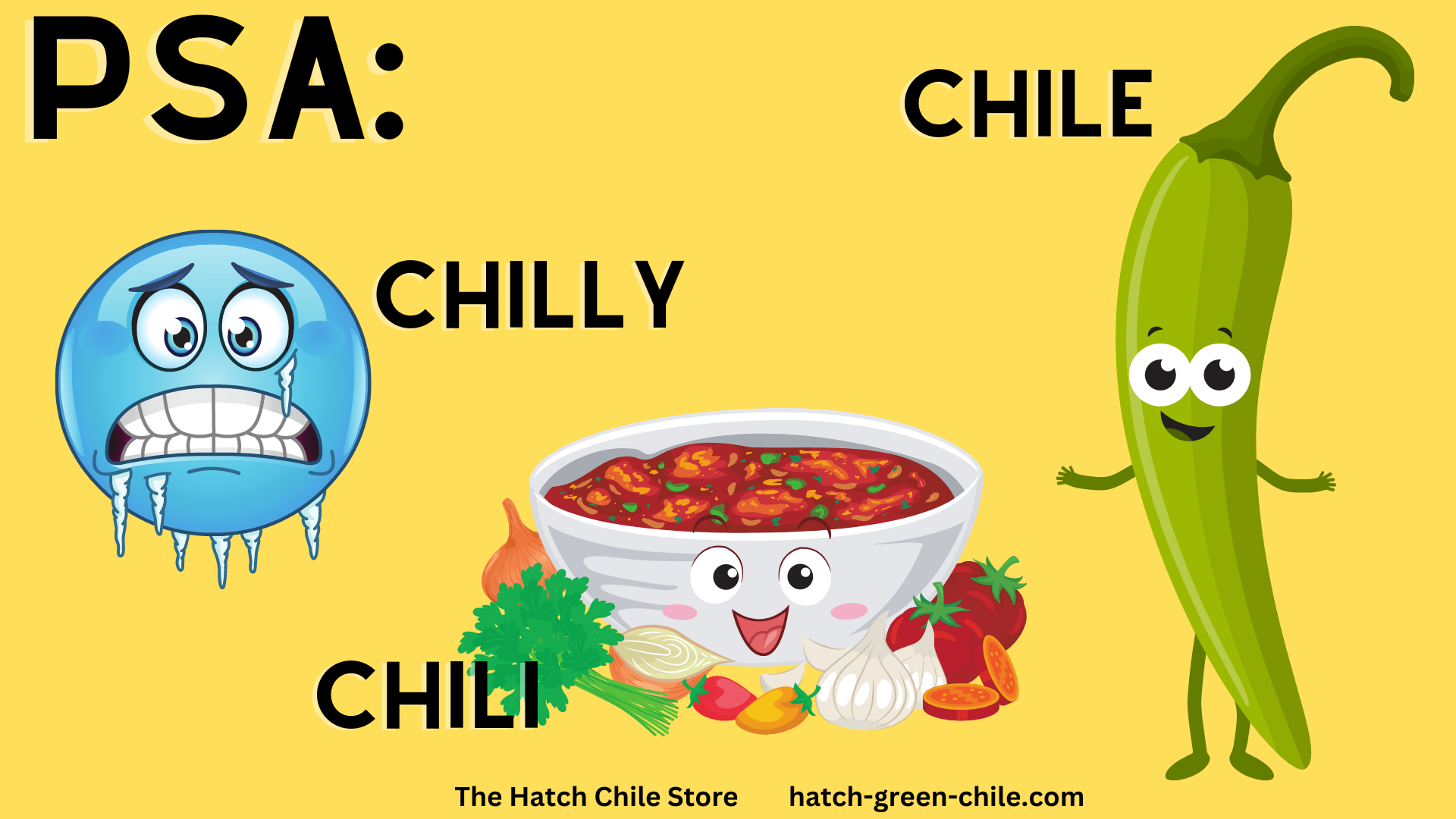Chile, Chili or Chilly?