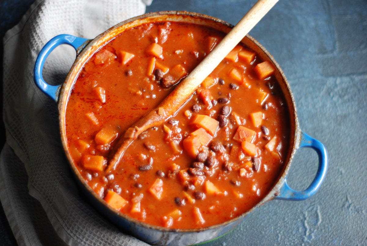 Black Bean & Sweet Potato Hatch Chile