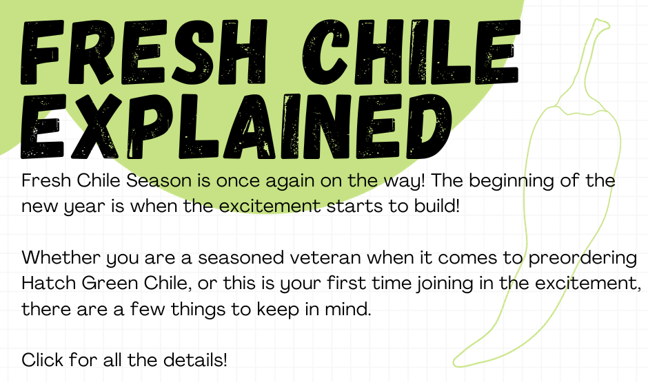 FAQ about Fresh Chile!