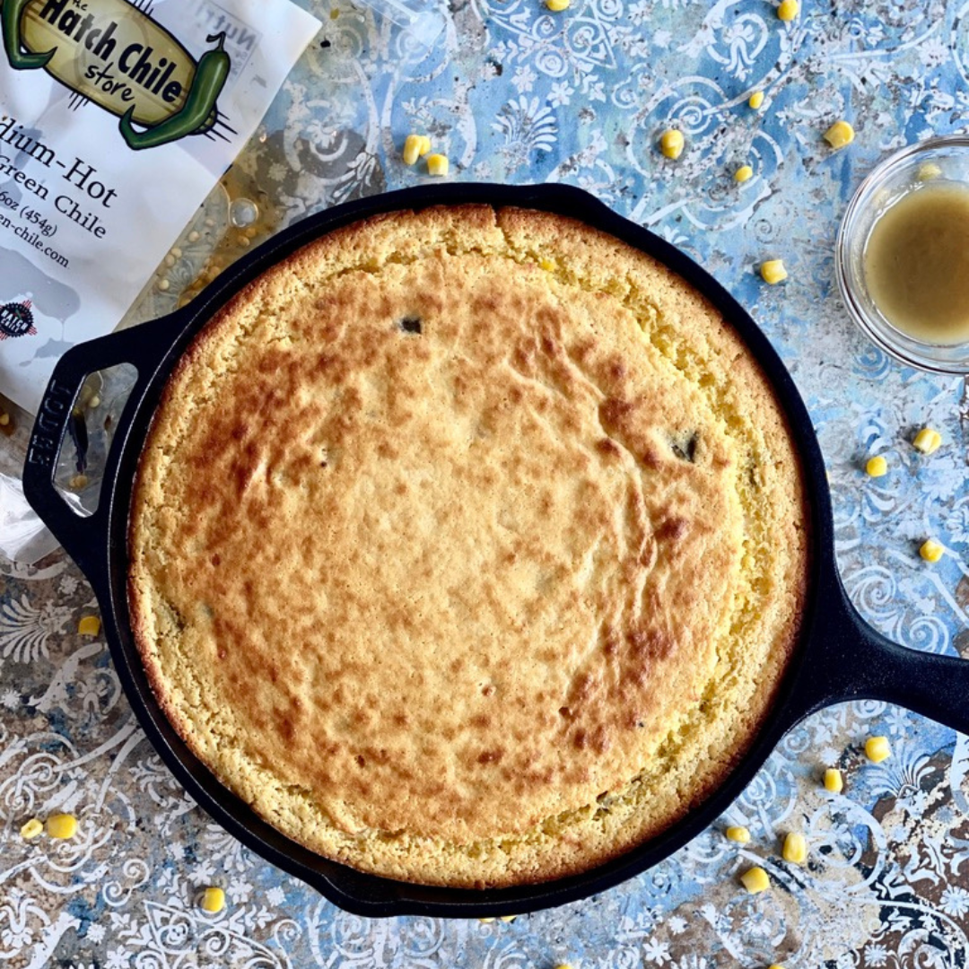 Green Chile Cornbread