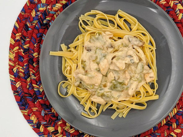 Hatch Green Chile Alfredo