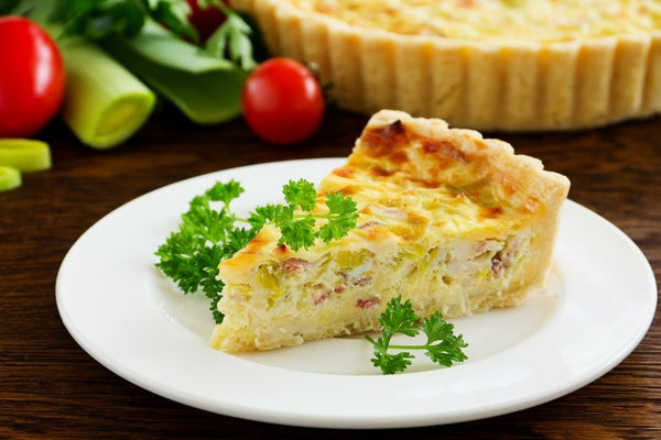 Green Chile Quiche