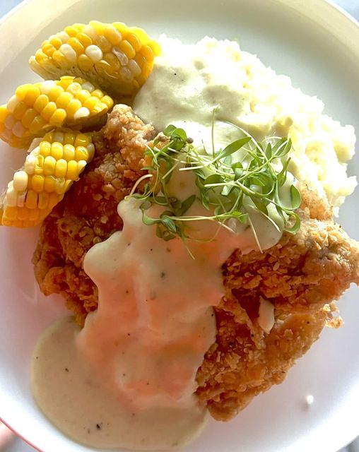 Hatch Green Chile White Gravy