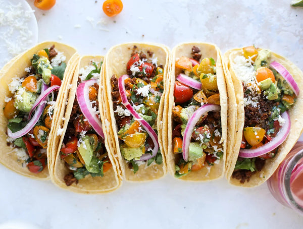 Hatch Green Chile Pork Tacos