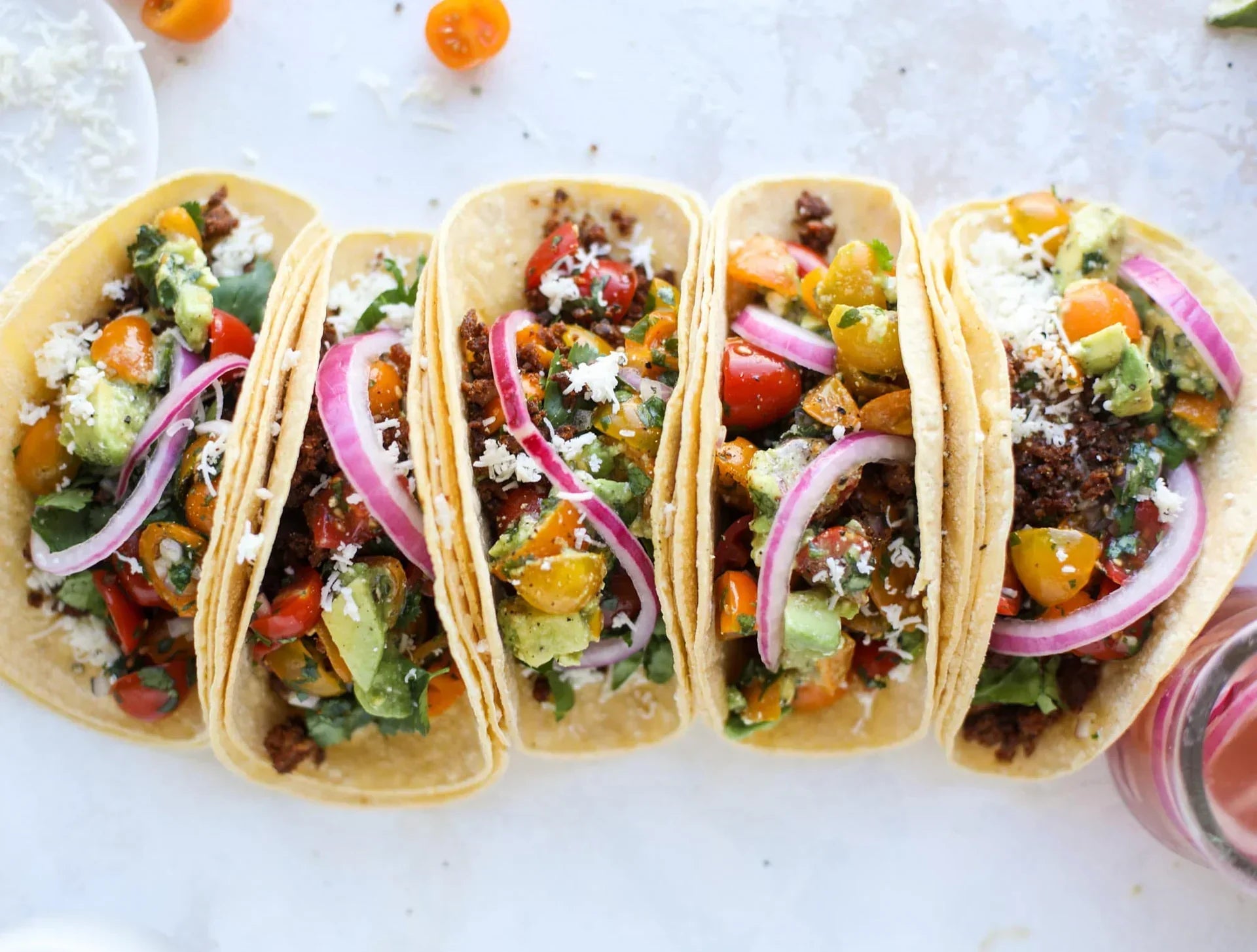 Hatch Green Chile Pork Tacos