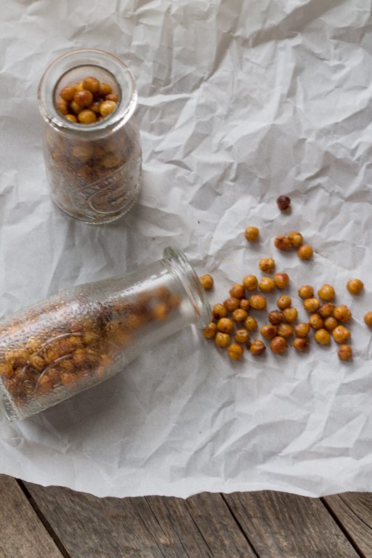 Red and Green Chile Spiced Chickpeas