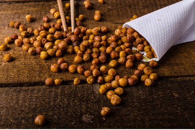 Red and Green Spiced Chickpeas