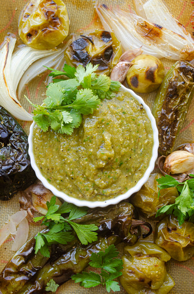 Delicious Green Chile Salsa from Hatch Green Chile