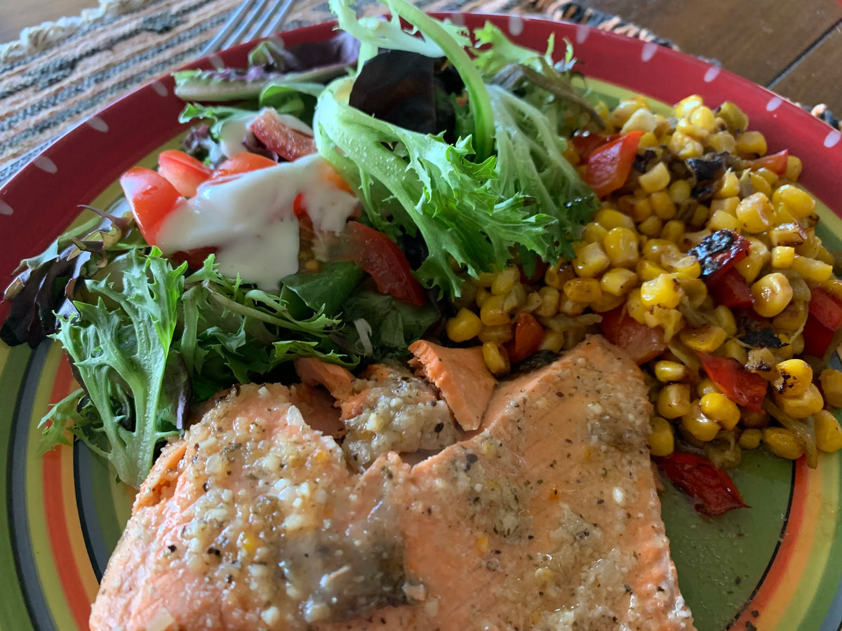 Spicy Hatch Green Chile Grilled Corn