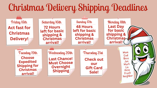 Hatch Chile Store Christmas shipping deadlines