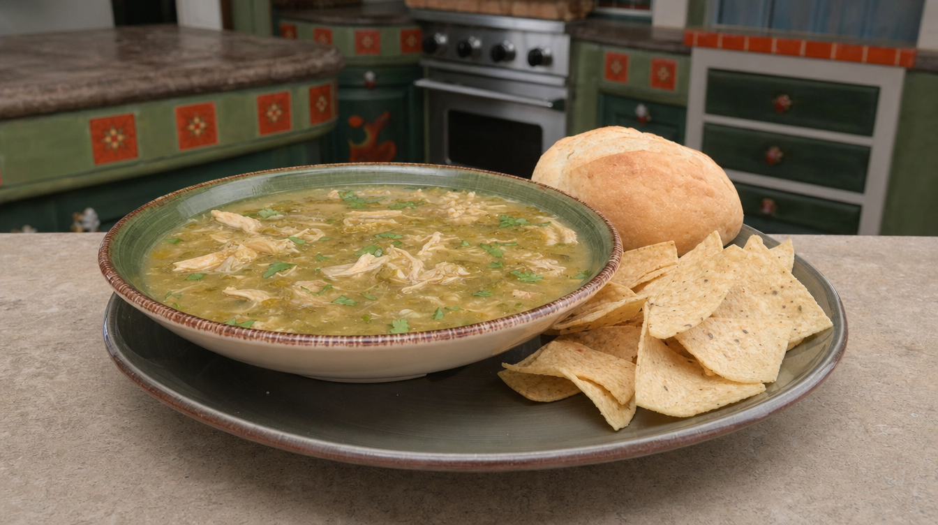 Green Chile Chicken Soup