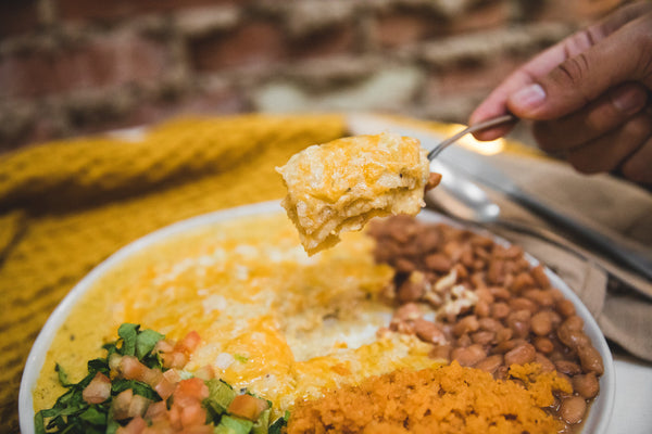 Hatch Green Chile Enchiladas