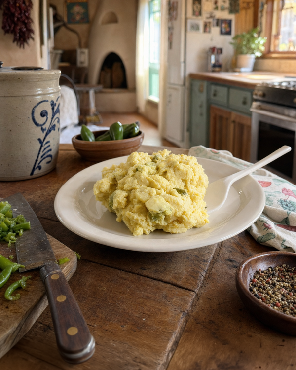 Hatch Green Chile Potato Salad