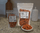 New Mexico Red Chile Pecans in small and large resealable bags beside a dish