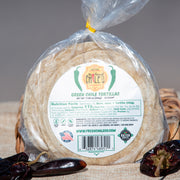Green Chile Corn Tortillas