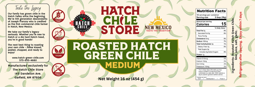 Roasted Hatch Green Chile