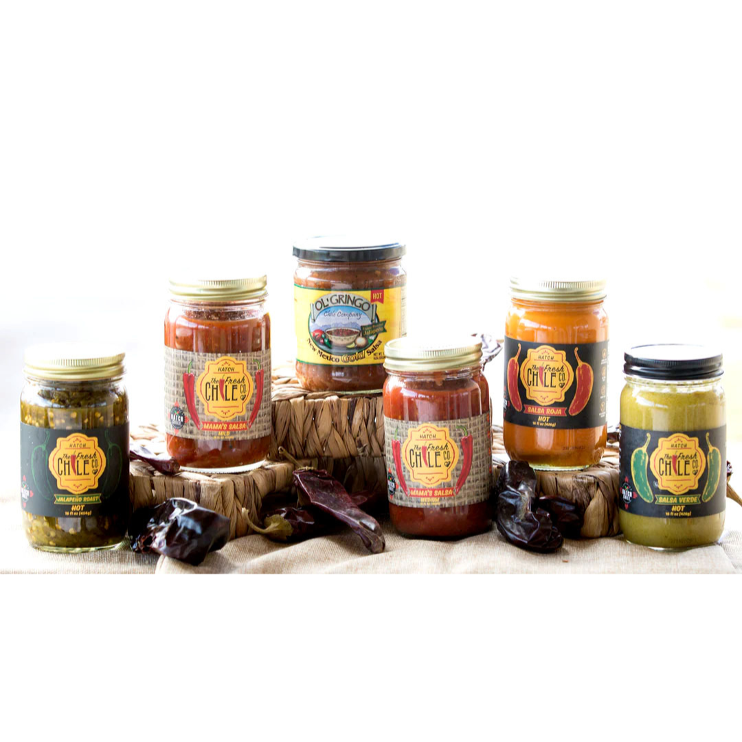 Hot Salsa Sampler - Hatch Green Chile