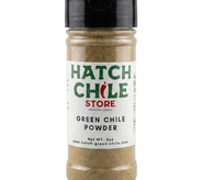 Hatch green chile powder in a 3 oz shaker bottle