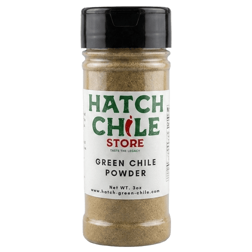 Hatch green chile powder in a 3 oz shaker bottle