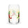 Red & Green Can Glass — can-shaped glass, 16 oz, back view