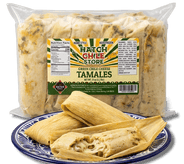 Hatch Green Chile Cheese Tamales
