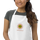 Land of Enchantment Embroidered Apron — embroidered apron in white, close-up