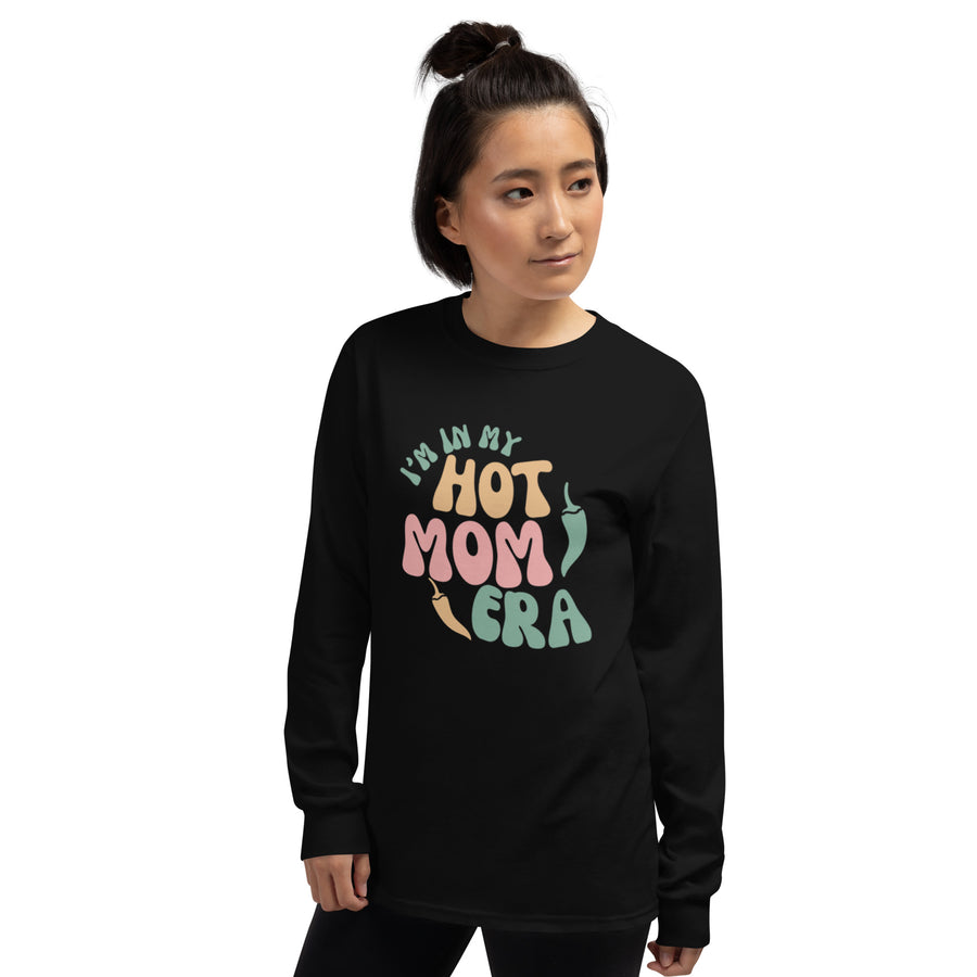 Era Long Sleeve Shirt — men's long sleeve shirt in black, front left view