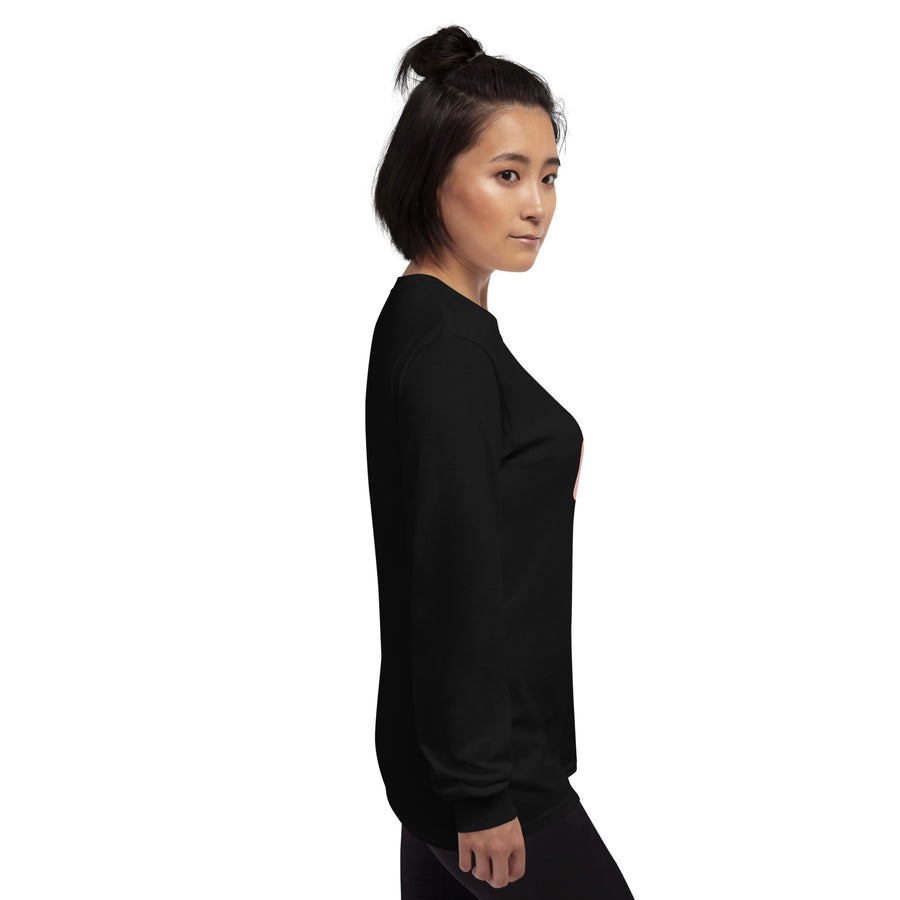 Era Long Sleeve Shirt — men's long sleeve shirt in black, right view