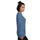 Era Long Sleeve Shirt — men's long sleeve shirt in indigo blue, right view