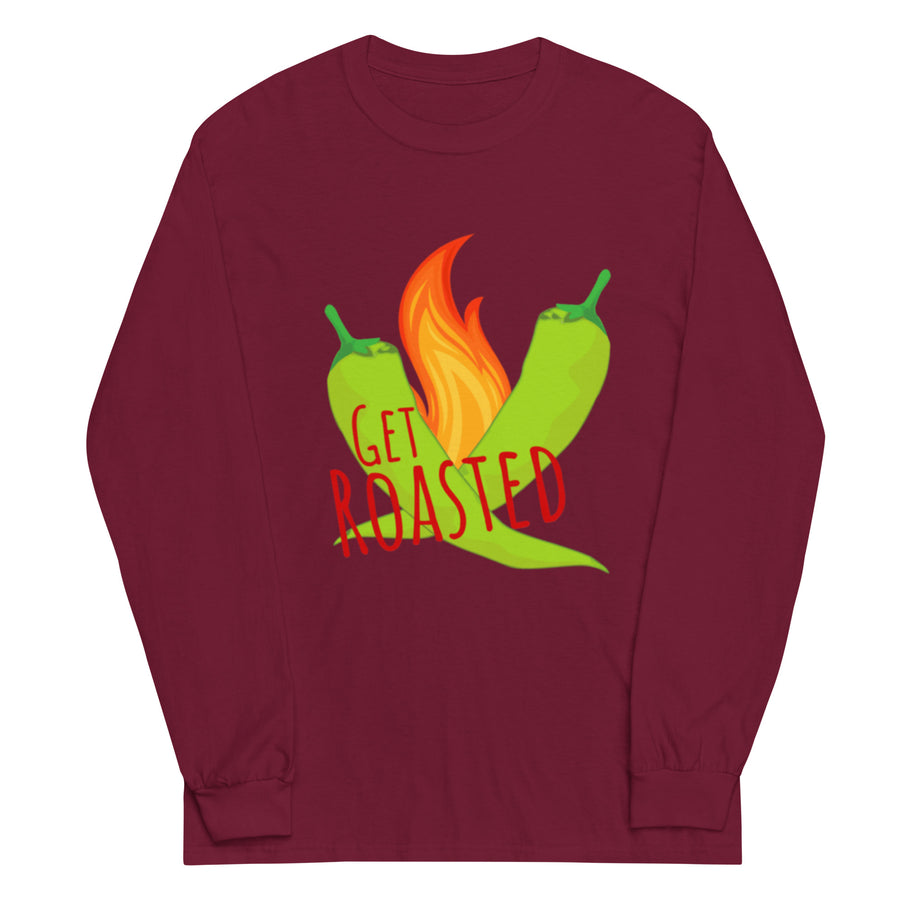 Red Get Roasted Long Sleeve Shirt