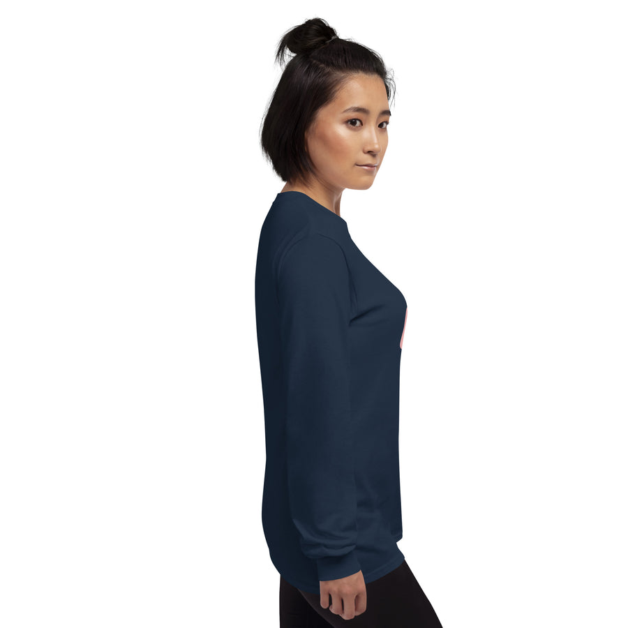 Era Long Sleeve Shirt — men's long sleeve shirt in navy, right view