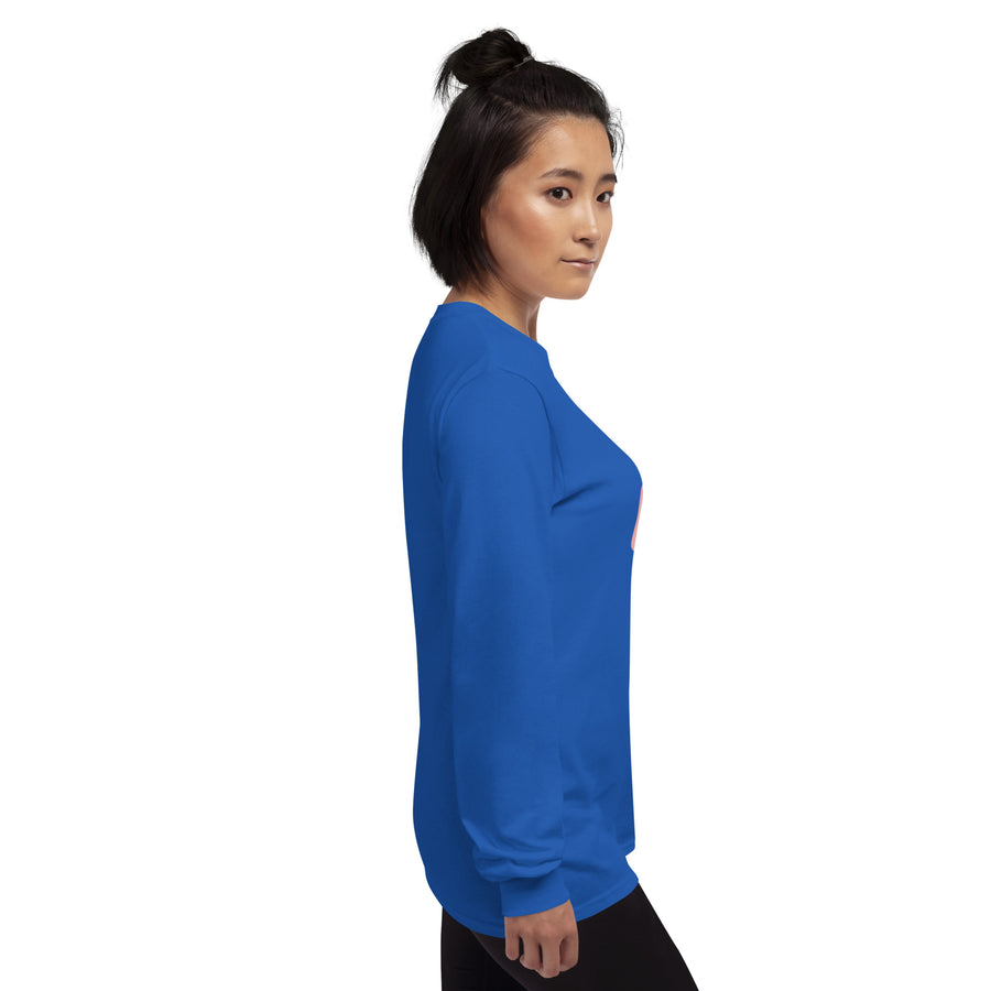 Era Long Sleeve Shirt — men's long sleeve shirt in royal, right view