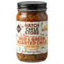 Hatch red and green roasted chile, medium — 16 oz jar of New Mexico red & green chile