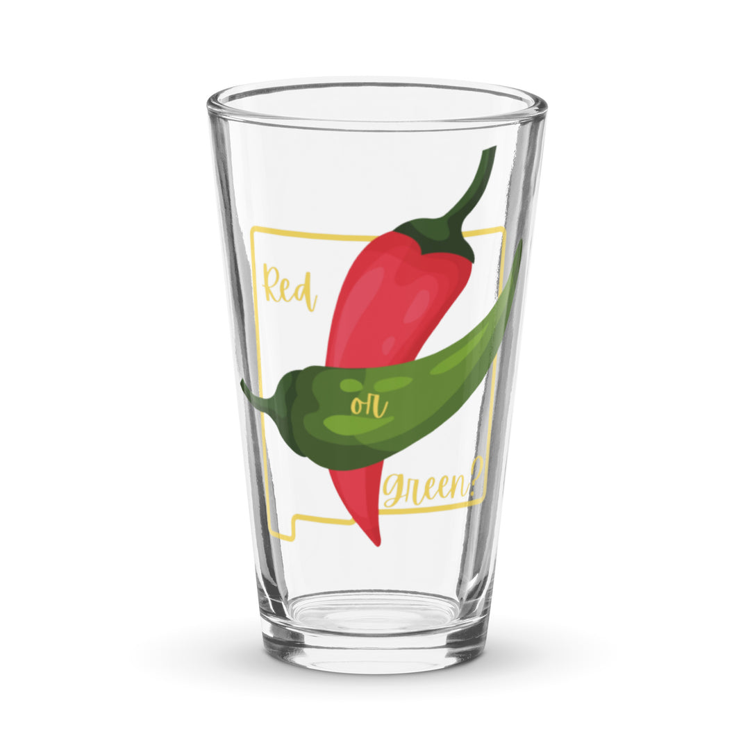 State Question Pint Glass