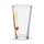 Red & Green Chile pint glass, right view