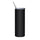 Red & Green Tumbler — stainless steel tumbler in black, back view
