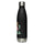 Era Water Bottle — stainless steel water bottle, 17 oz in black, left view
