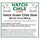 Hatch green chile stew label with ingredients and serving suggestions