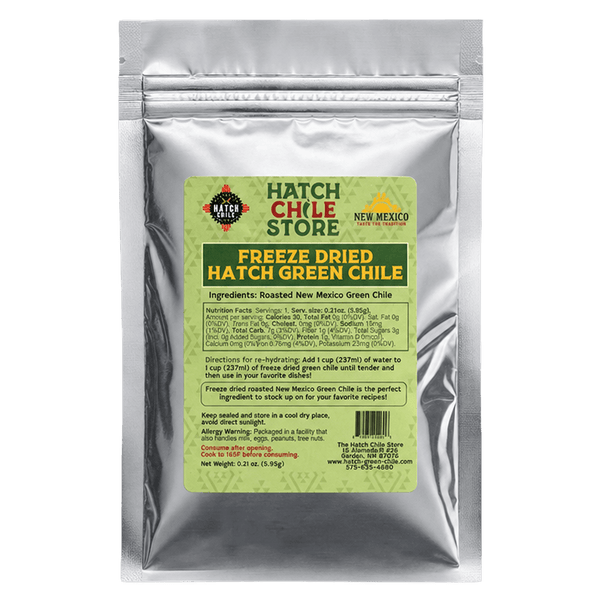 Freeze Dried Chopped Hatch Green Chile