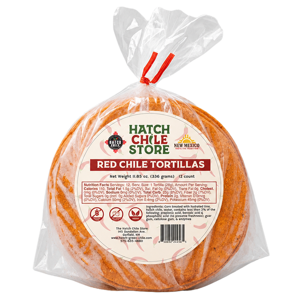 Red Chile Corn Tortillas
