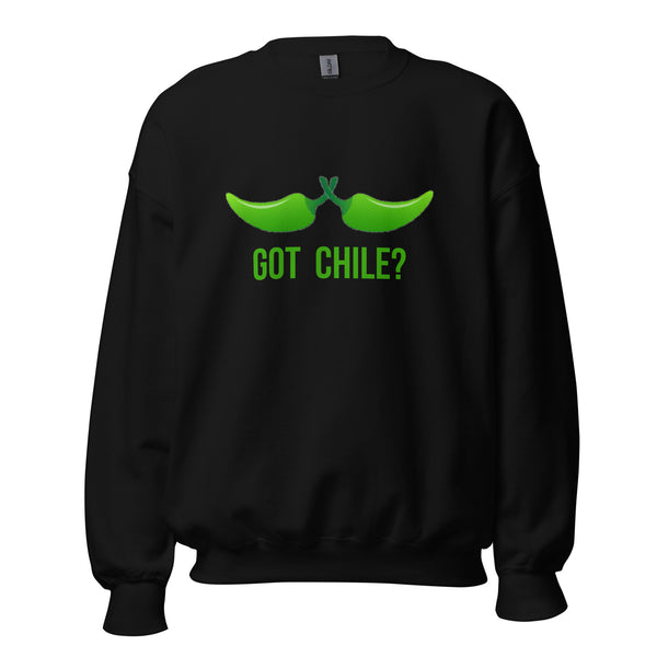 Black Unisex Got Chile? Sweatshirt - Hatch Green Chile Store