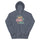 Era Hoodie — unisex hoodie in heather sport dark navy, front view